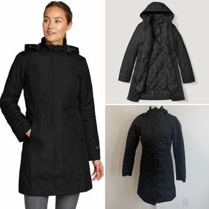 NWOT | Eddie Bauer | Girl on the Go® Insulated Waterproof Trench Coat | Small